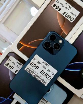 IPHONE 15 PRO MAX 256GB TITANIO BLU
