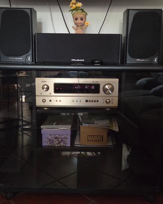 Impianto home home theater Denon + Wharfedale