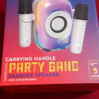 Cassa Bluetooth karaoke 