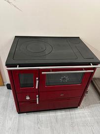 STUFA CUCINA A LEGNA EVACALOR MODELLO NAUSICA