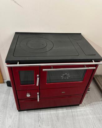 STUFA CUCINA A LEGNA EVACALOR MODELLO NAUSICA