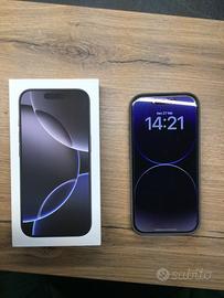 Iphone 16 pro 128 gb black titaniun apple