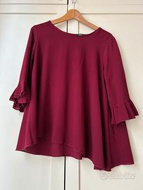 Blusa Borgogna