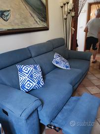 divano a 3 posti con relè 