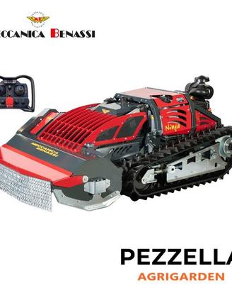 Trinciaerba cingolato radiocomandato MECCANICA BEN