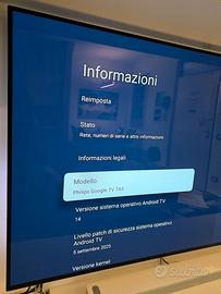 TV Philips OLED 77 Pollici Serie 819 Ambilight 4K