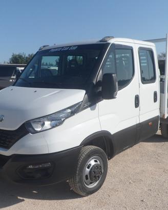 Iveco daily 35c16 doppia cabina cassone fisso