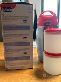 Portavivande termico inox infrangibile pappacalda