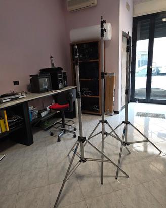 STATIVO Manfrotto Stativo master alluminio nero 