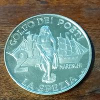 Moneta marengo in argento La Spezia