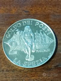 Moneta marengo in argento La Spezia