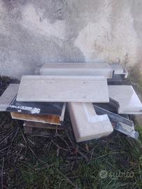 Rivestimento per camino in marmo