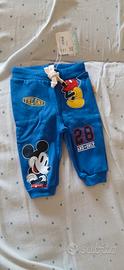Pantaloni tuta Mickey Mouse Original marines nuovi