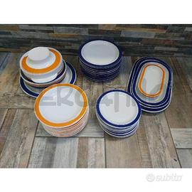 PIATTI DESIGN SCHERZER BAVARIA BLU ARANCIO