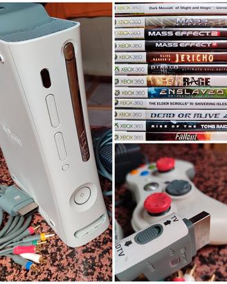 Xbox funzionante con Joypad Alimentatore 12 Giochi