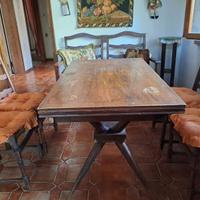 Tavolo in noce anni 60