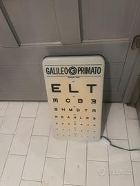 Insegna tabella luminosa vintage galileo primato