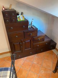 Mobili in arte povera quattro pezzi