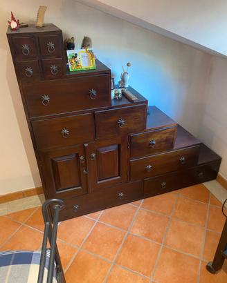 Mobili in arte povera quattro pezzi