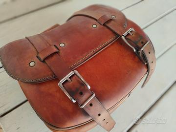 Borsa cuoio Buffalo Bill per Triumph