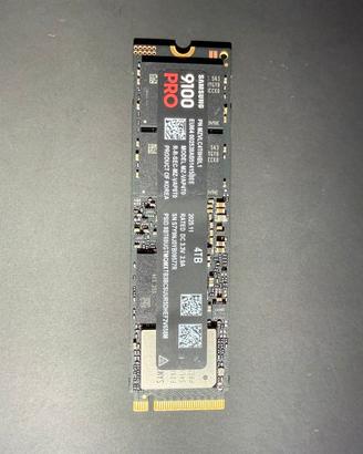SSD Samsung 9100Pro 4TB Gen5 Nuovo