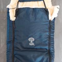 Sacco a pelo per passeggino in vello di agnello