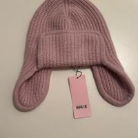 Cappello Nuna Lie con paraorecchie rosa