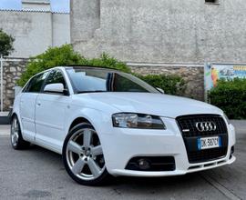 Audi A3 2.0 16V TFSI 200cv S-Line Tetto