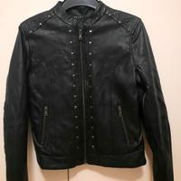 Giacca ragazza ecopelle 11-12 anni Sisley