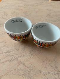 Due tazze cappuccino ILLY GILLO DORFLES