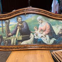 Quadro con cornice in radica