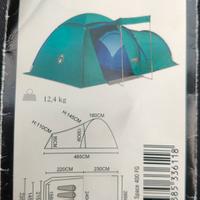 Tenda campeggio 4 posti bi space 400 coleman