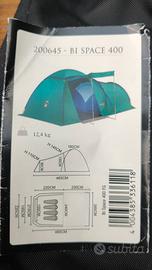 Tenda campeggio 4 posti bi space 400 coleman