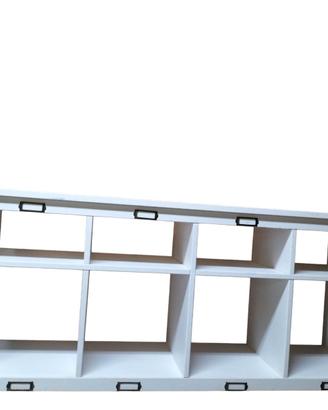 Mobile bianco scaffale buffet archivio