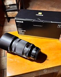 OBIETTIVO NIKON Z  MC 105 mm  f/2.8 VR S