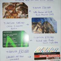 schede telefoniche usate RARISSIME