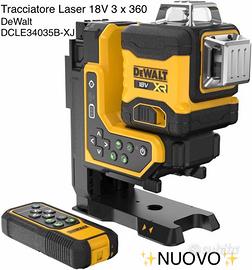 Tracciatore laser 18V XR 3 x 360° DwWalt - NUOVO