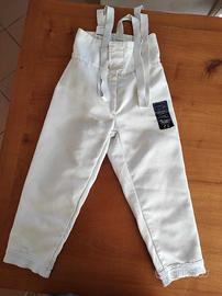 Pantaloni scherma Eurofencing taglia 42 uomo destr