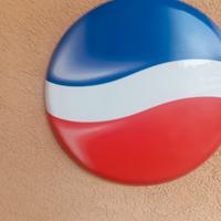 insegna in metallo Pepsi 