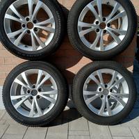 pneumatici inv. 205/55/16 + cerchi x A.R.Giulietta