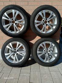 pneumatici inv. 205/55/16 + cerchi x A.R.Giulietta