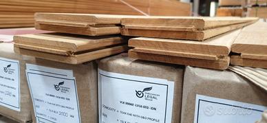 TEAK INDONESIANO-  DECKING PER ESTERNI