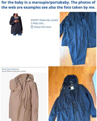 Espirit maternity jacket
