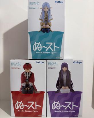 Action figures of Frieren, Stark & Fern