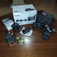 Canon Eos M con Adattatore Meike