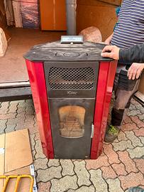 Stufa a pellet Xfire angolare