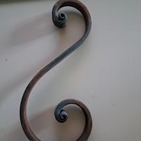 riccio in ferro battuto