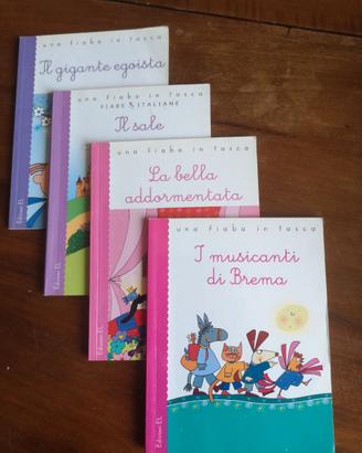4 libri della collana "Una fiaba in tasca"