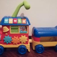 lisciani carotina baby trenino gioco bambini 