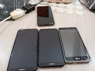 cellulari Huawei,lg, Motorola 